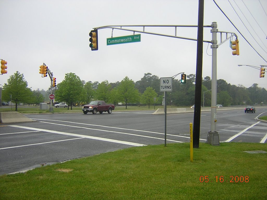 Route 37 at Commonwealth Blvd by Kyle Stephen Smith