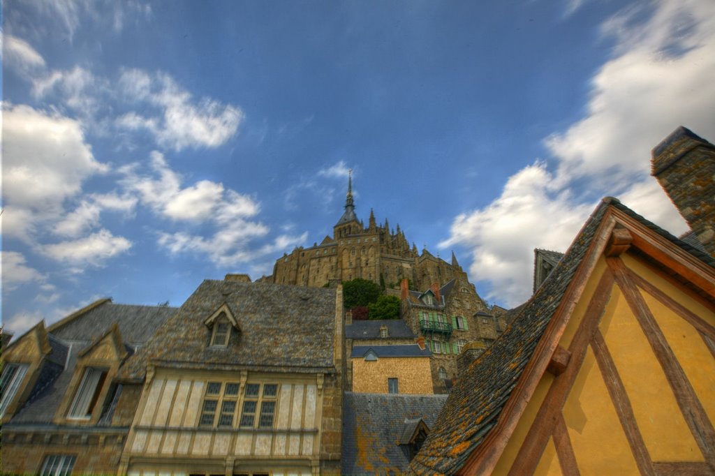 Mont Saint Michel, HDR, May 2008 by niklas-bayrle.com