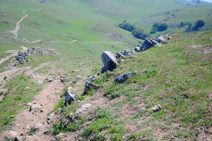 Rocks by Trail by daicrinne