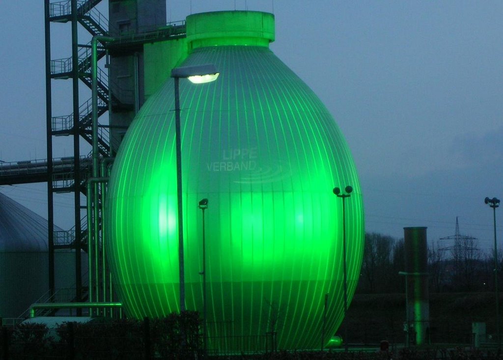 Lichtspiel im Westhafen in Hamm by Heraldino