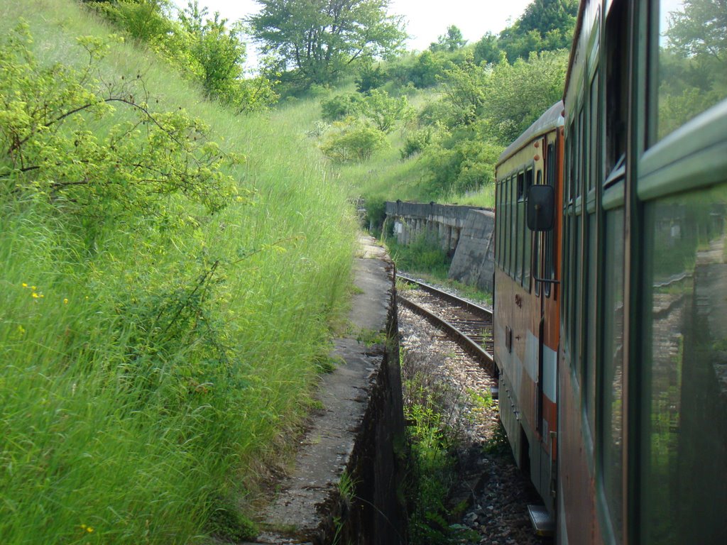 Railway squeeze near Myjava - 210° by Didi_MY