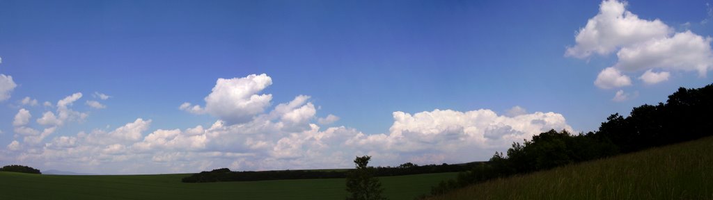 Panoráma poľnohospodárskej krajiny by Igor Marhevský