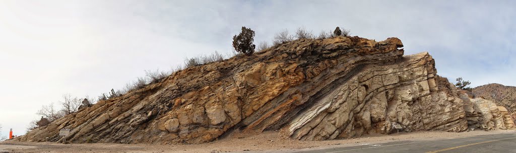 Dinosaur Ridge - Sandstone of the Dakota Group by Meinhardt Greeff