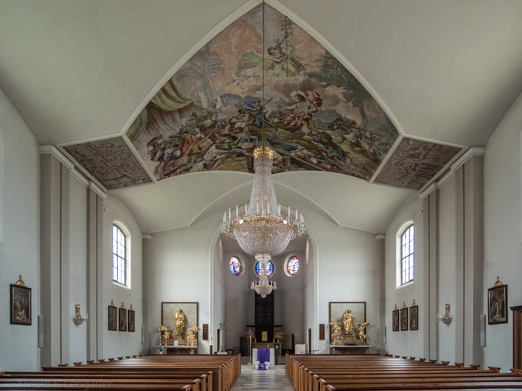 Sankt Andrä am Zicksee - Kirche by Arnold Lengauer