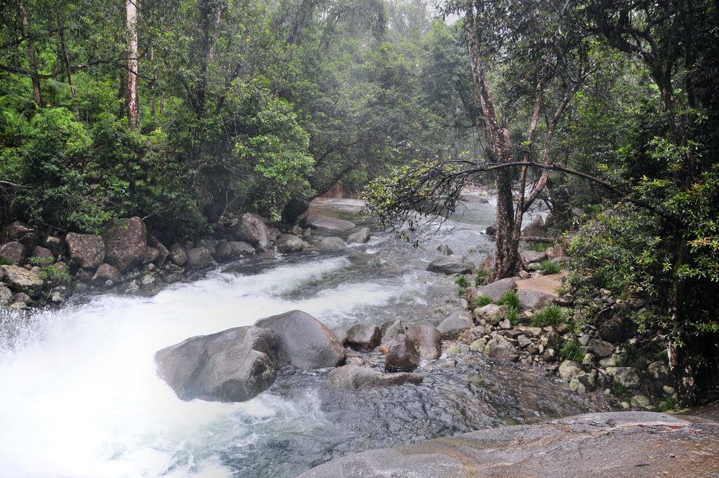 Josephine Falls after a big rain by dirkus49