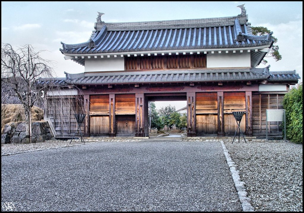 Main Gate of the bygone Tsuru Shiro Castle by ANDRE GARDELLA