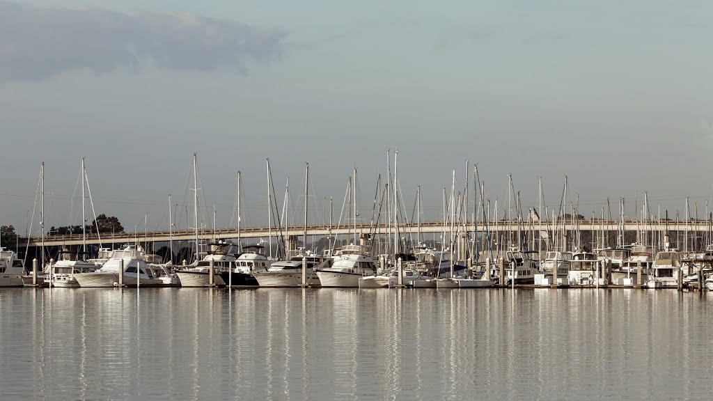 Roosevelt Boulevard Bridge over the Ortega River by Mark Kortum