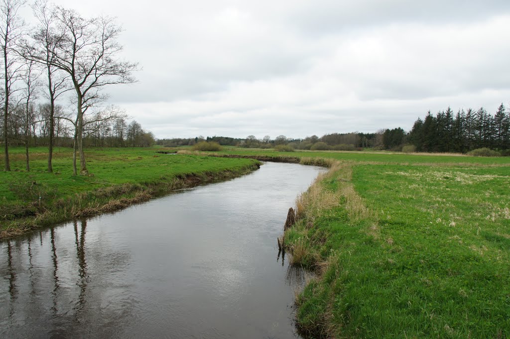 Ved Kongeåen, Skodborghus, 12. april 2014 by papkassen