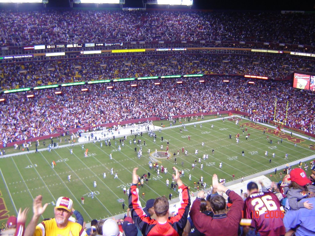 Redskins OT win over the Jaguars, 2006 by gsduarte