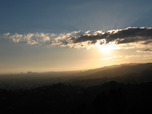 Clouds over Hollywood 2 by Brian Beck