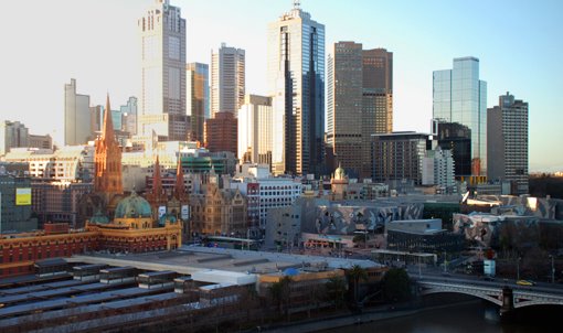 Melbourne dowtown by heacth