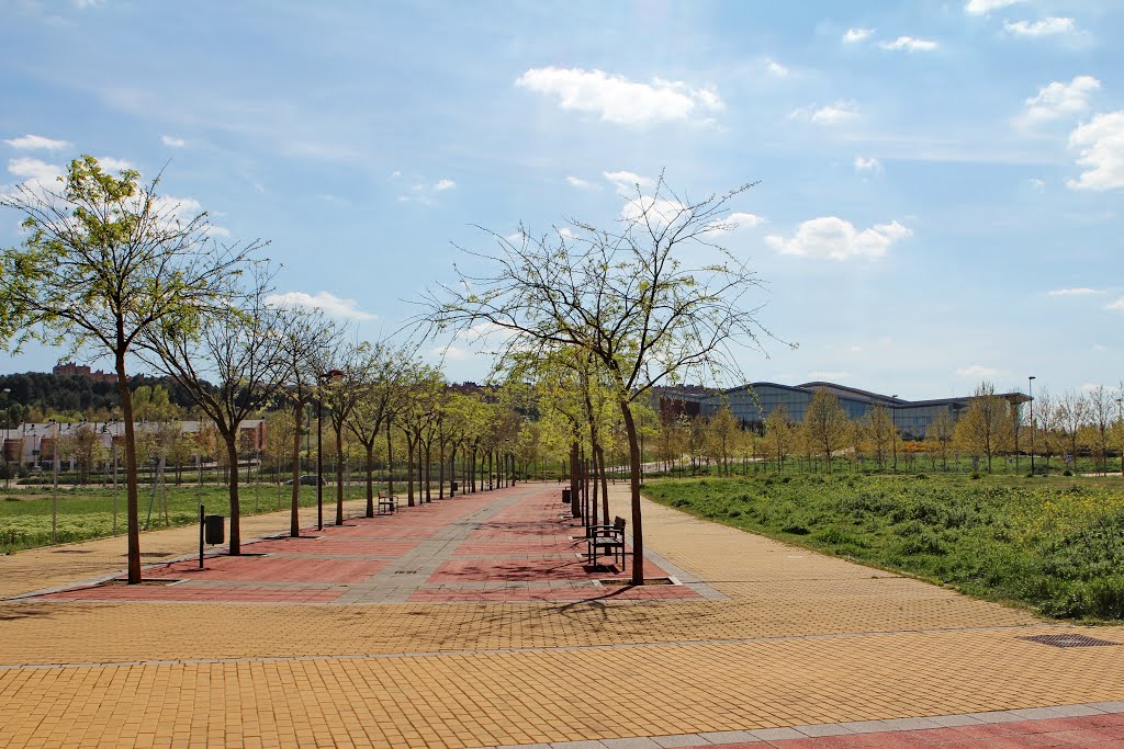 Parque de Villa del Prado y Auditorio al fondo by RA Melgar