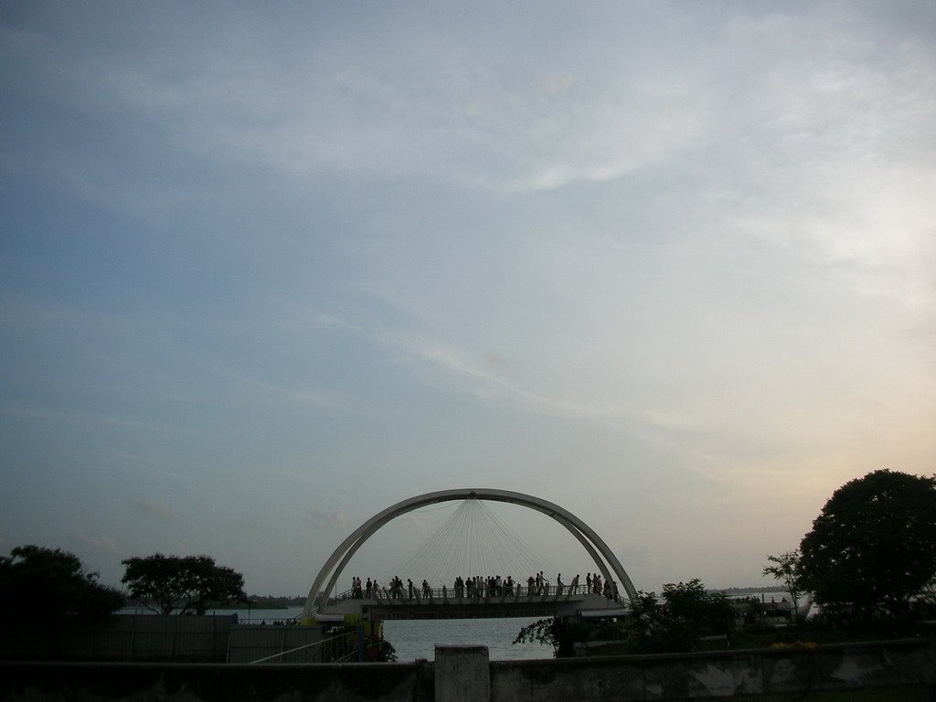 Rainbow Bridge by evening. by sasheeraj