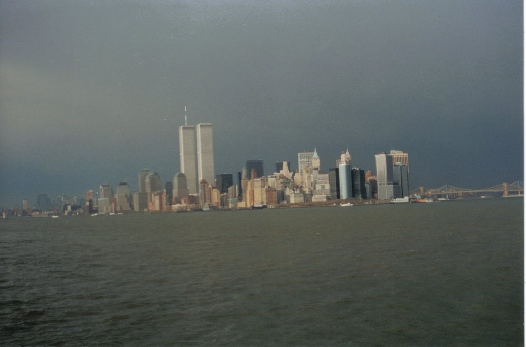 Manhattan y las Twin Towers año 1999/by david ubilla kurte by CROATIEN