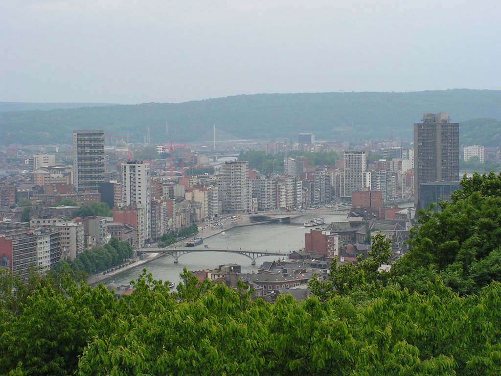 Luik : Uitzicht op Luik en de Maas / Liège : L'aspect sur Liège et la Meuse by challenger7000