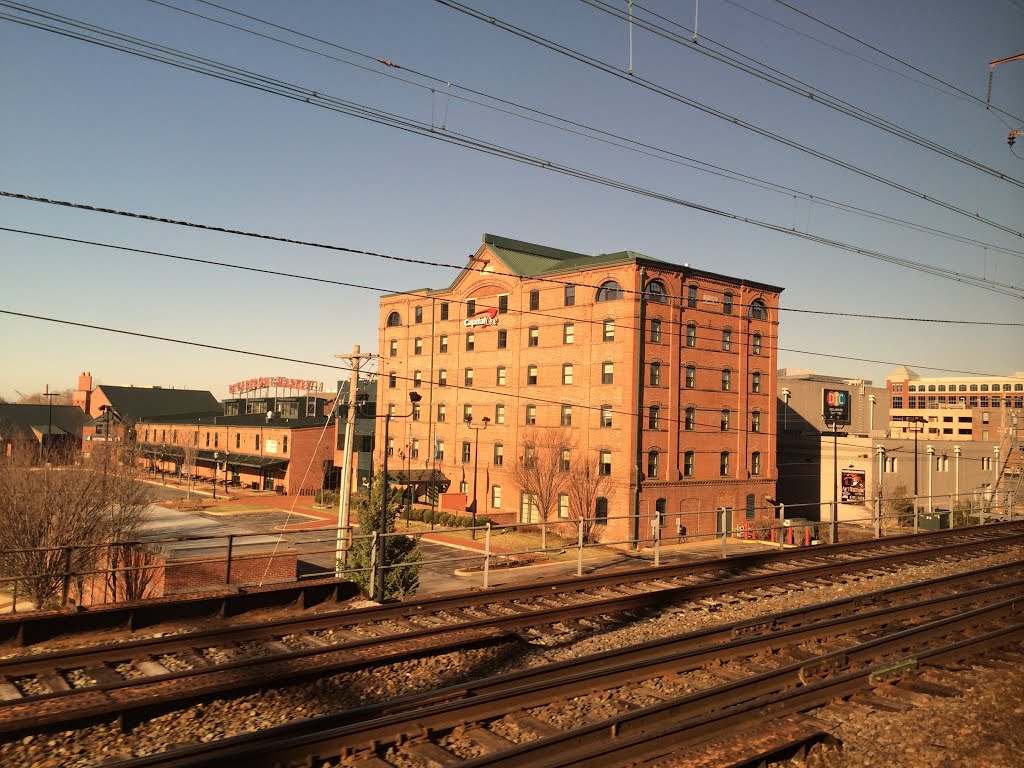 Vista Geral do Trem Amtrak - NY - WDC by Clebicar