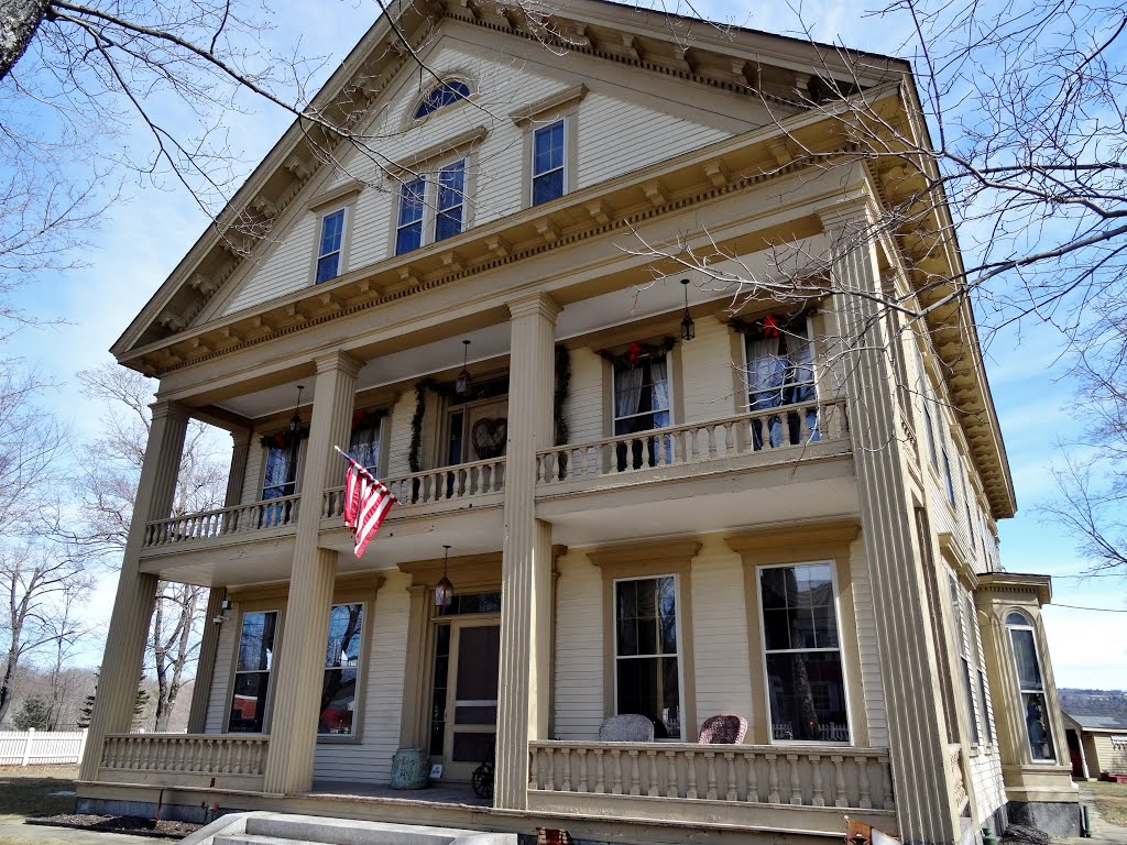 1859 Elms, or Eagle Hotel, 30 Elm St., Mechanic Falls, Maine by Taoab