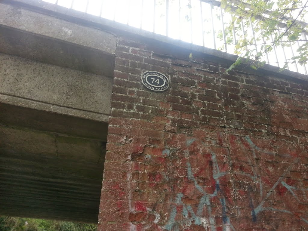 Bridge 74 Grand Union Canal by quercusia