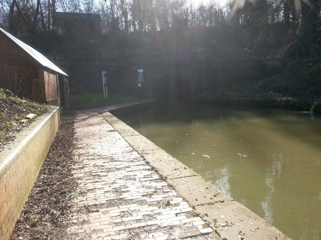 Blisworth Tunnel North Entrance Grand Union Canal by quercusia