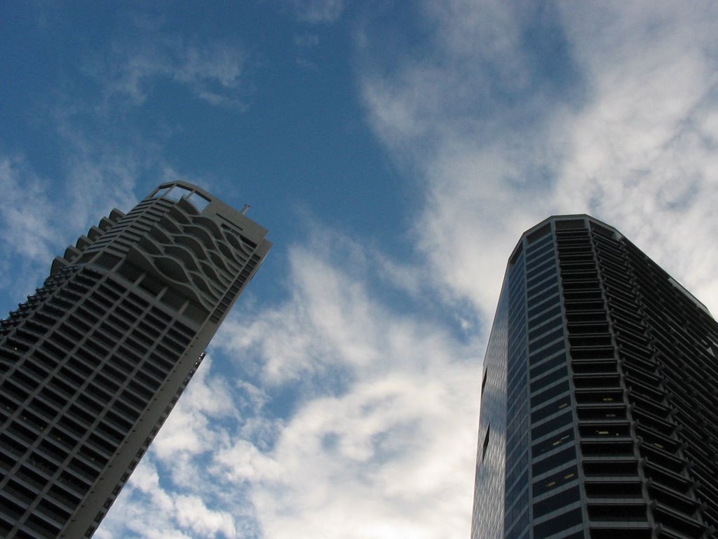 Buildings, CBD Brisbane by Leo Laps