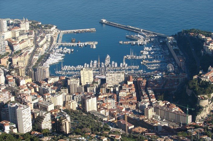 Monaco Monte-Carlo depuis la Tête de chien, France by Alina & Nicolas GIL