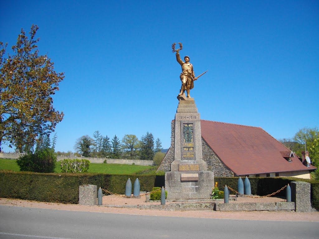 Monument aux morts à St-Maurice-lès-Châteauneuf by Claudius B.