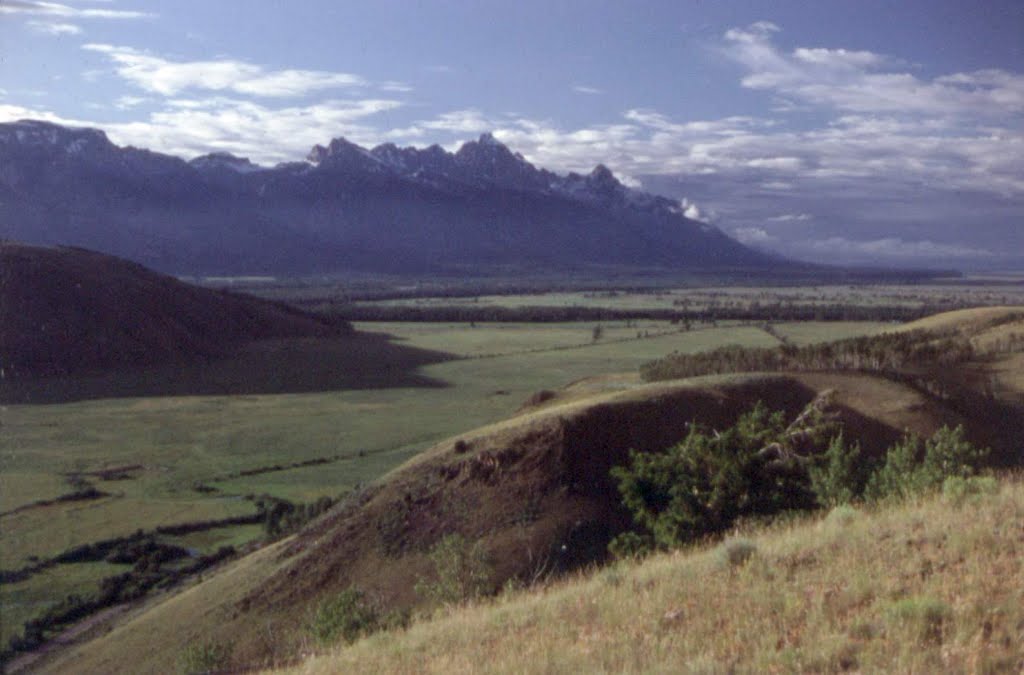 1984 Tetons from East Gros Ventre Butte by geogeek