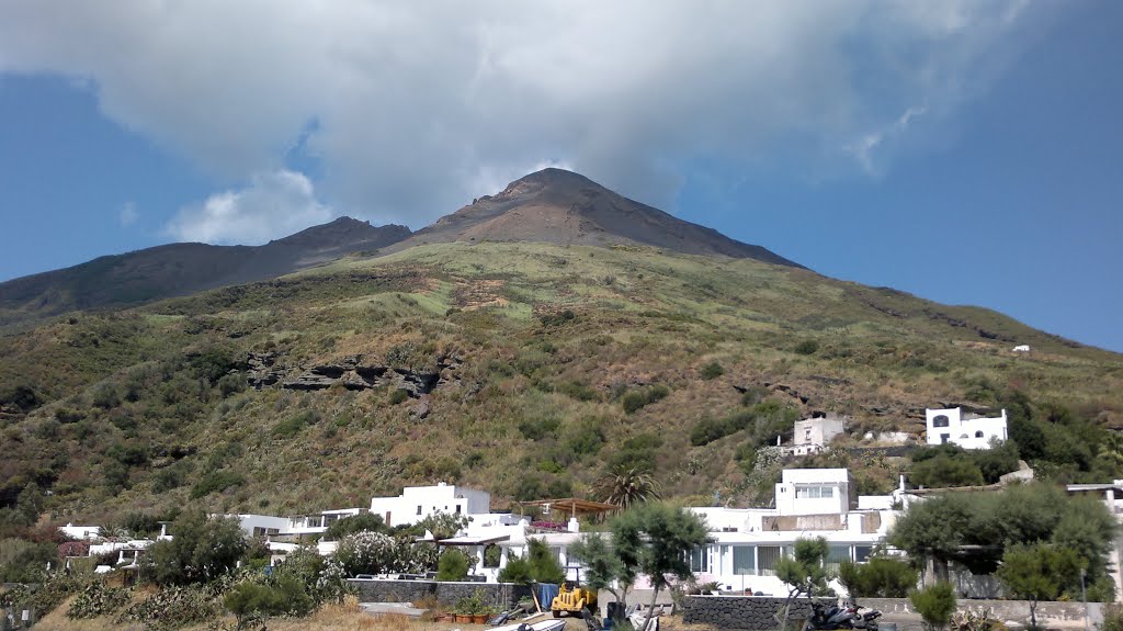 Stromboli. by Rudolf Benda