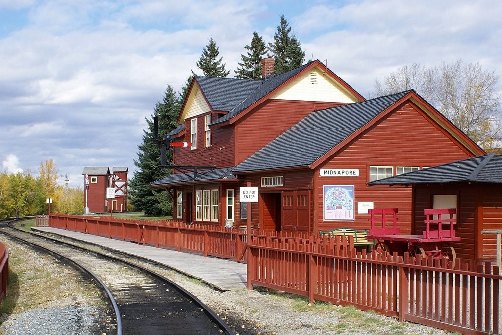 Old Train Station, Calgary, Alberta by Jacenty