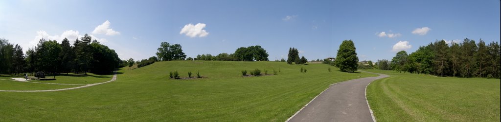 Panorama view Lidice Memorial - Spring 2008 by Petr Morawetz