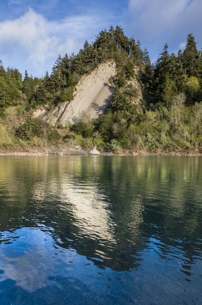 Reflections in the Eel River by Greg Nyquist