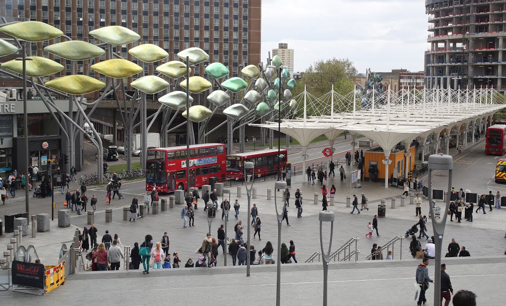 LONDON STATFORD BUS STATION FOR THE OLYMPIC PARK by Alan McFaden