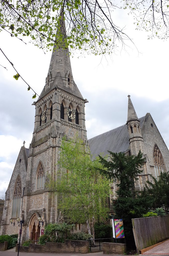 LONDON HOLY TRINITY CHURCH TULSE HILL by Alan McFaden