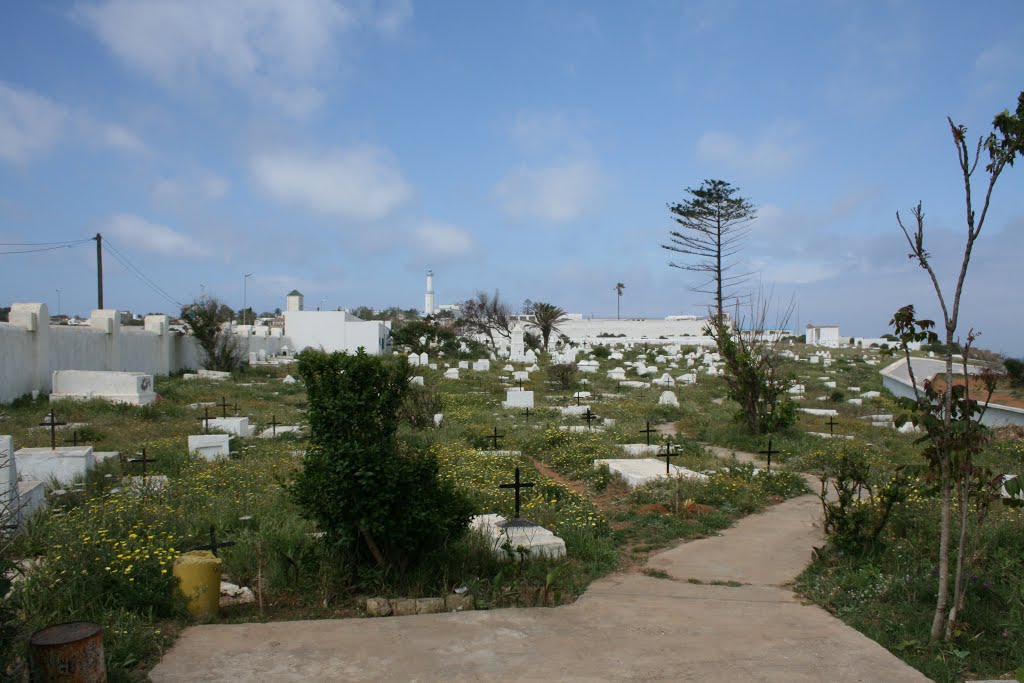 Cementerio cristiano o español, Larache by Salva.