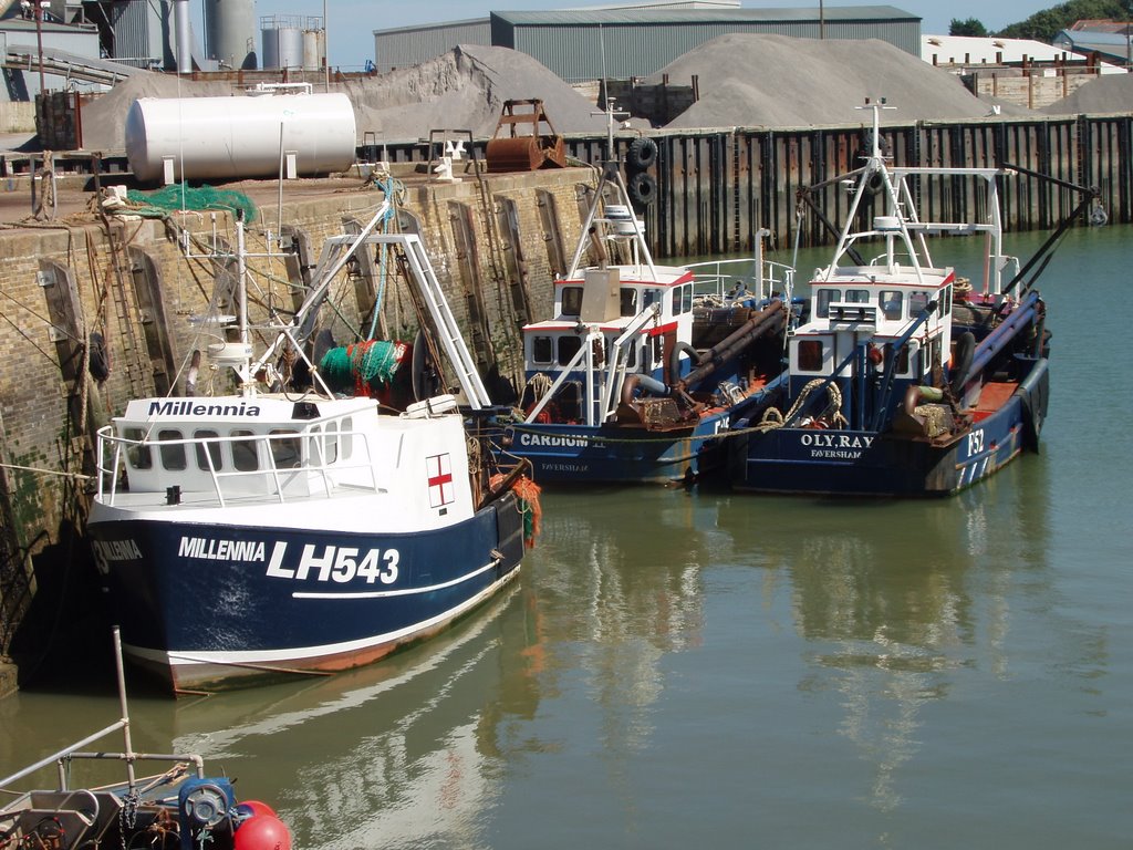 Whitstable Harbour by Trevor Jarvis