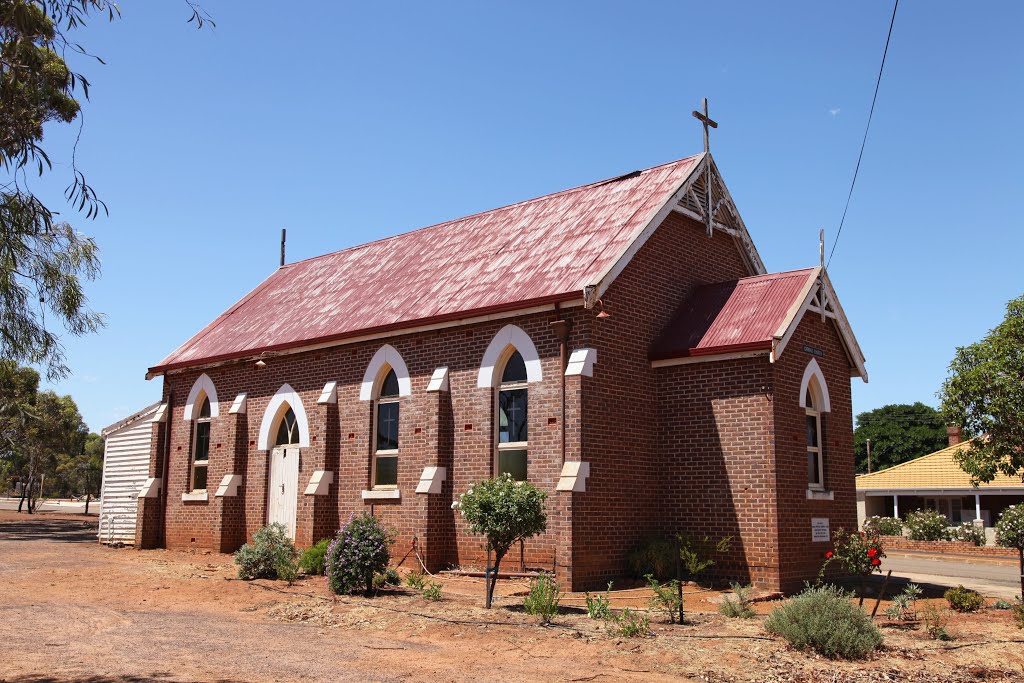 Dumbleyung - Catholic Church by Derek Graham