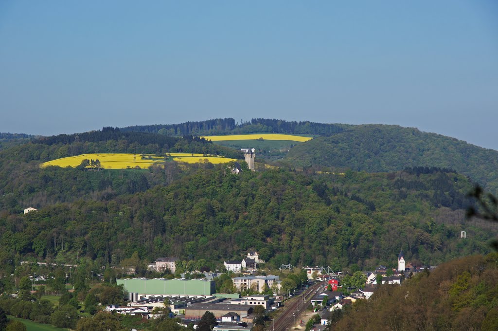 Blick auf Nassau, allse so schön grün hier... by Jürgen Düring