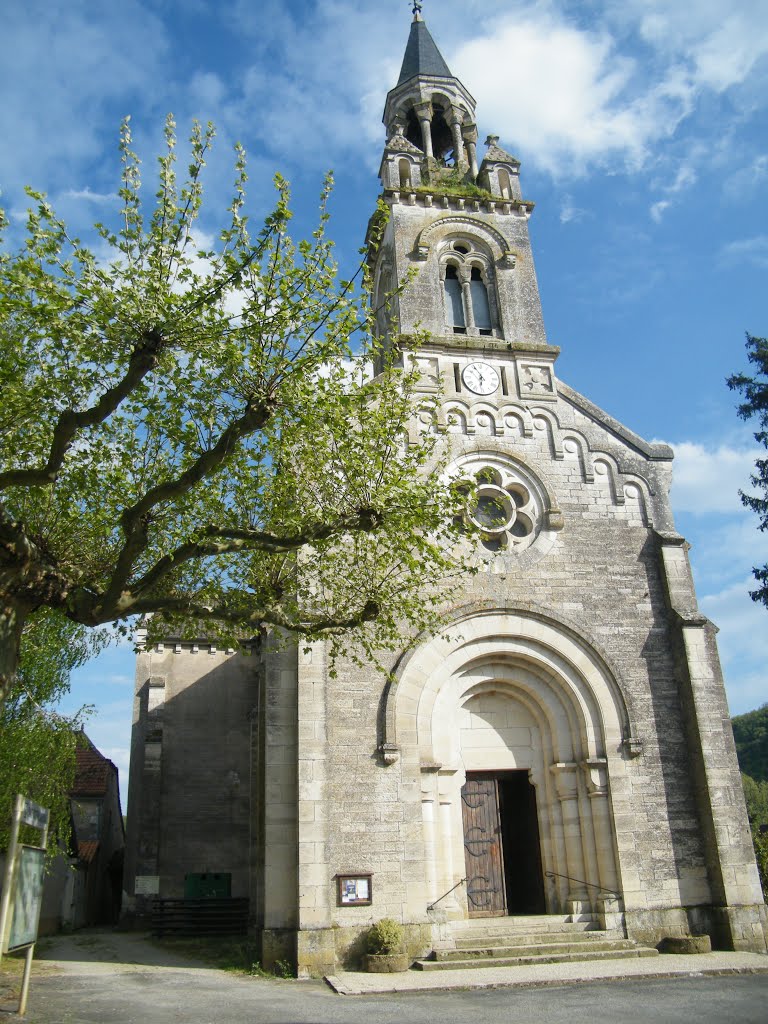 SAINT-MARTÍN-LABOUVAL (FRANCIA) LA IGLESIA DE SAN MARTÍN (LOT) by JOSE LUIS OROÑEZ