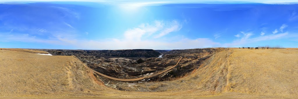 Dry Island Buffalo Jump by Merle Layden