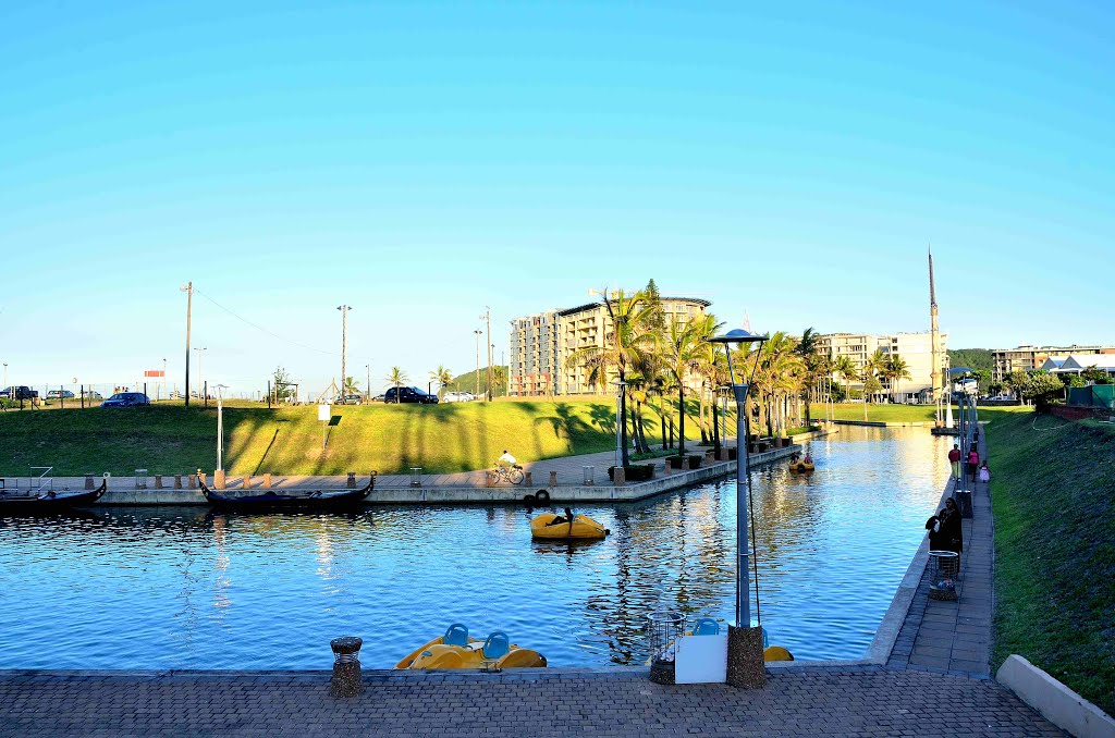 Durban Point Waterfront Canal by Thabiso Makelo