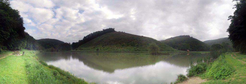 Fishing lake in the Tarna valley by Ferenc Kis