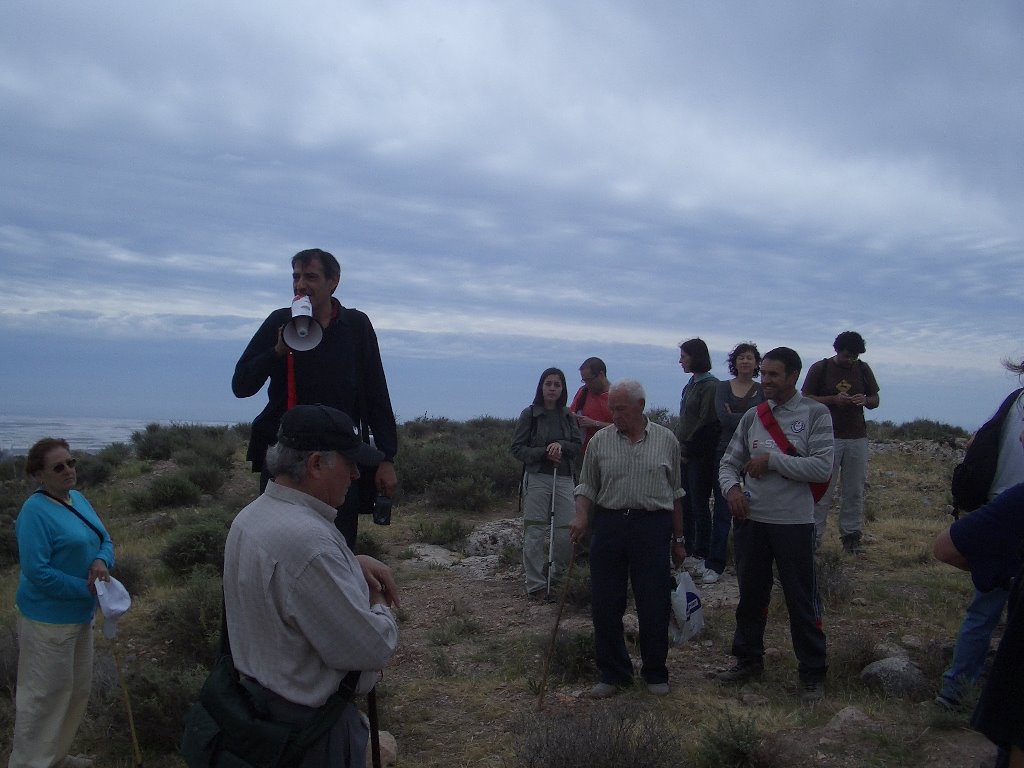 Visita 25 de Mayo de 2008. Area BIC Cerrón de Dalías. by y k b k