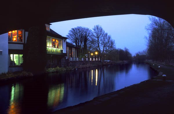 Fishery Inn at Night by jtuk249