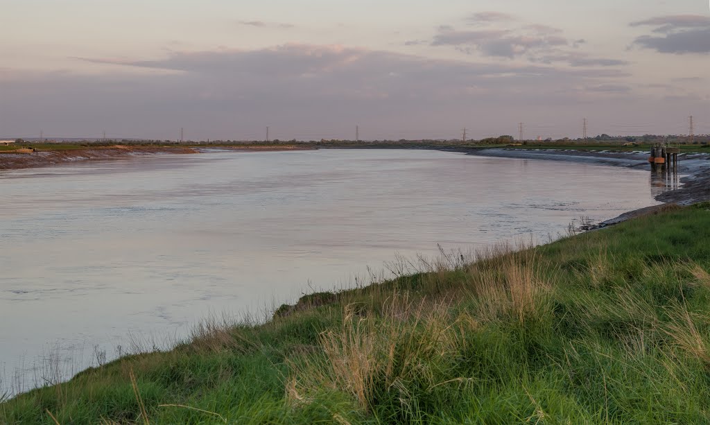 A riverside evening - April 2014 by Mike Stuckey