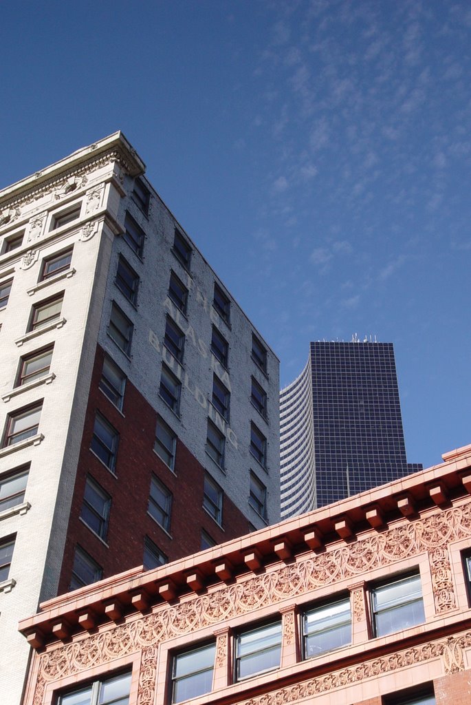 Old buildings in Seattle by Dave Meech