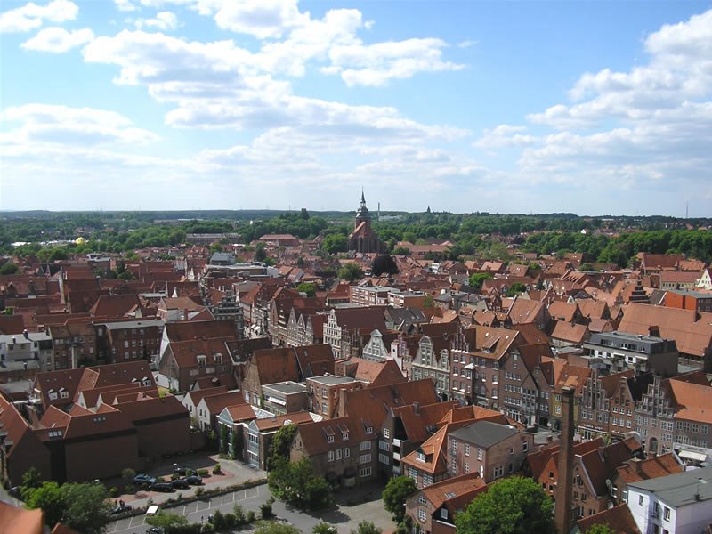 Lüneburg - Blick vom Wasserturm by micha2