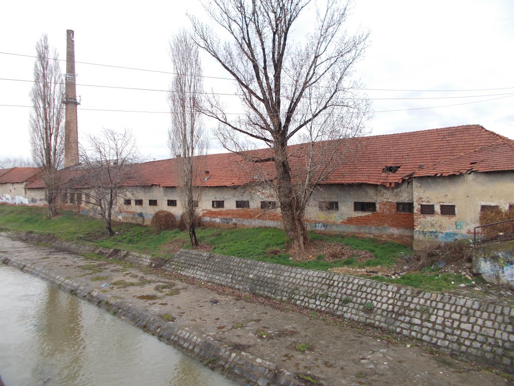 Leskovac - KOSTA STAMENKOVIĆ - tekstilna fabrika, magacini, danas 2014. by Sinisaleskovac