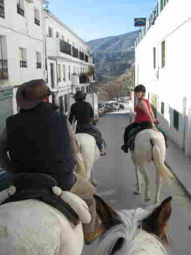 Horse riding in Castril by spanishruralbliss