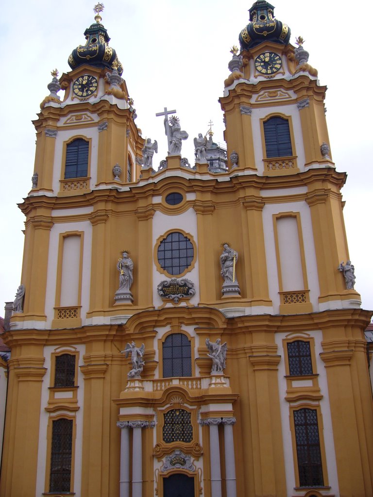 Fachada interior de la Abadia de Melk by Pere Poch Coronado