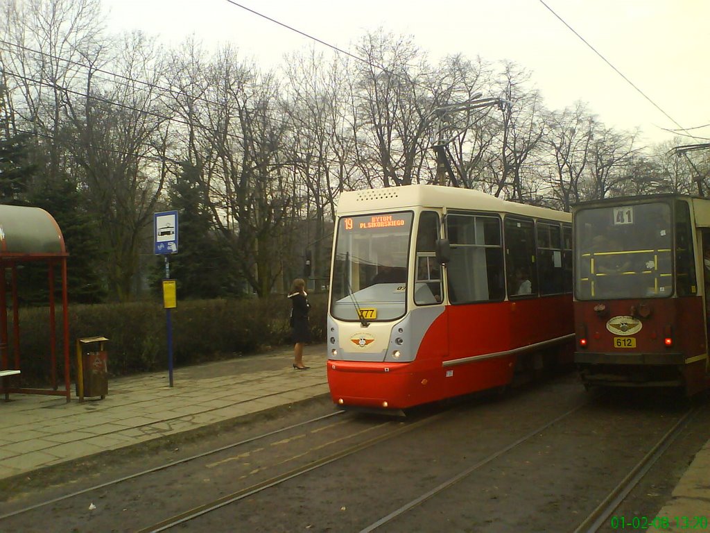 Bytom - przystanek tramwajowy "Bytom Urząd Miasta" by tamerlan.pl